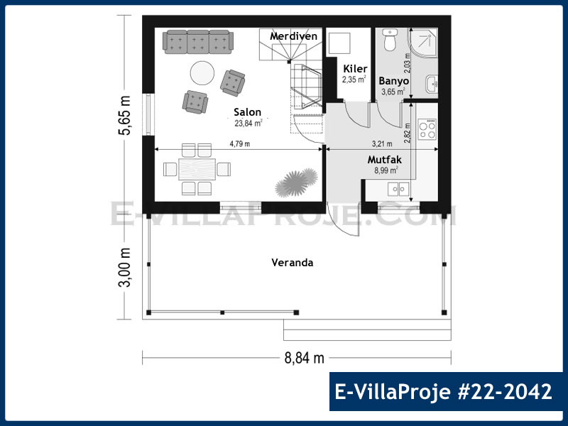 Ev Villa Proje #22 - 2042 Thumbnail 2