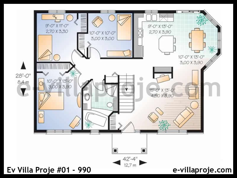 Ev Villa Proje #01 - 990 Thumbnail 2