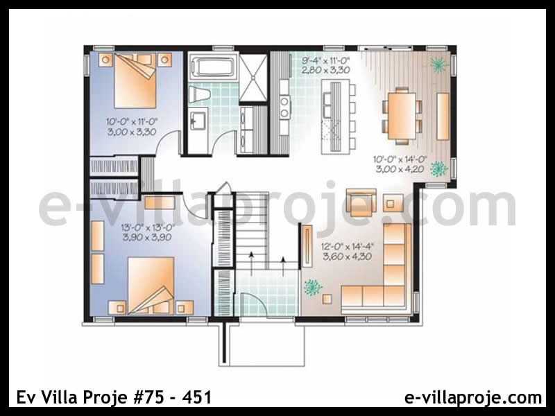 Ev Villa Proje #75 - 451 Thumbnail 2
