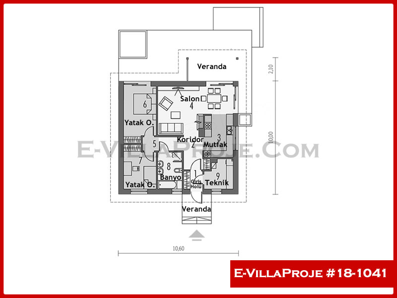 Ev Villa Proje #18 - 1041 Thumbnail 2