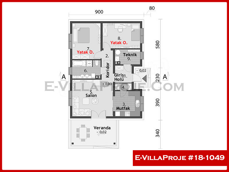 Ev Villa Proje #18 - 1049 Thumbnail 2