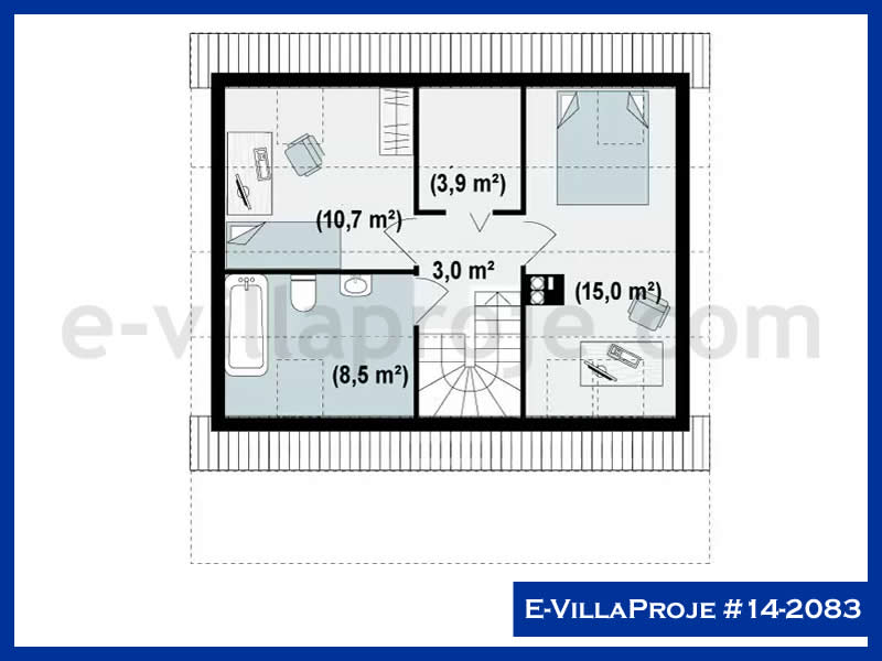 Ev Villa Proje #14 - 2083 Thumbnail 3