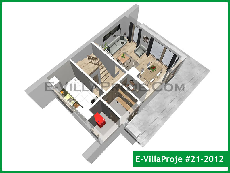 Ev Villa Proje #21 - 2012 Thumbnail 13