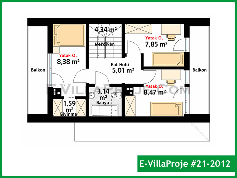 Ev Villa Proje #21 - 2012 Thumbnail 3