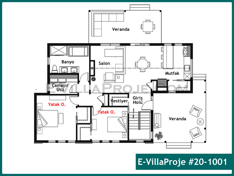 Ev Villa Proje #20 - 1001 Thumbnail 2