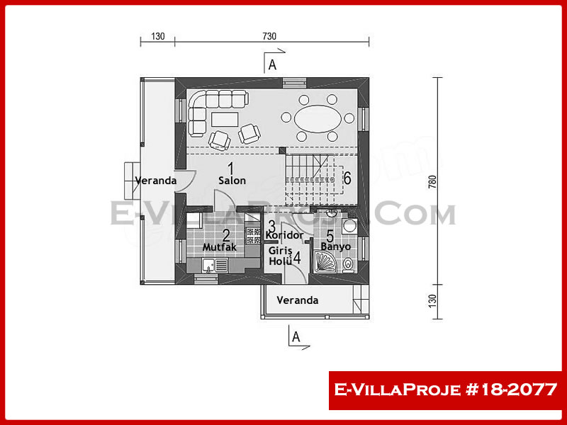 Ev Villa Proje #18 - 2077 Thumbnail 2
