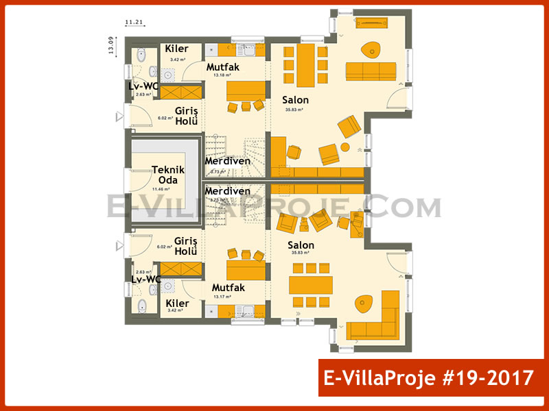 Ev Villa Proje #19 - 2017 Thumbnail 2