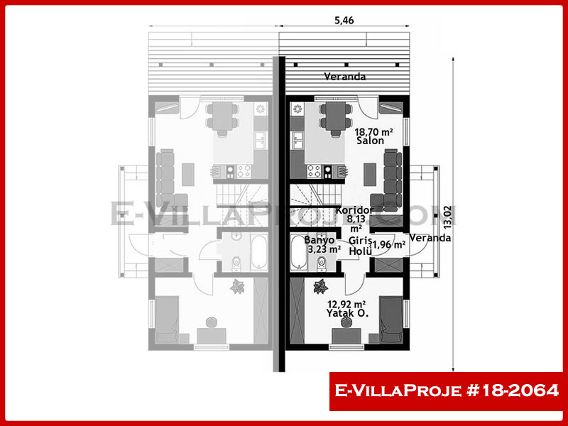Ev Villa Proje #18 - 2064 Thumbnail 2