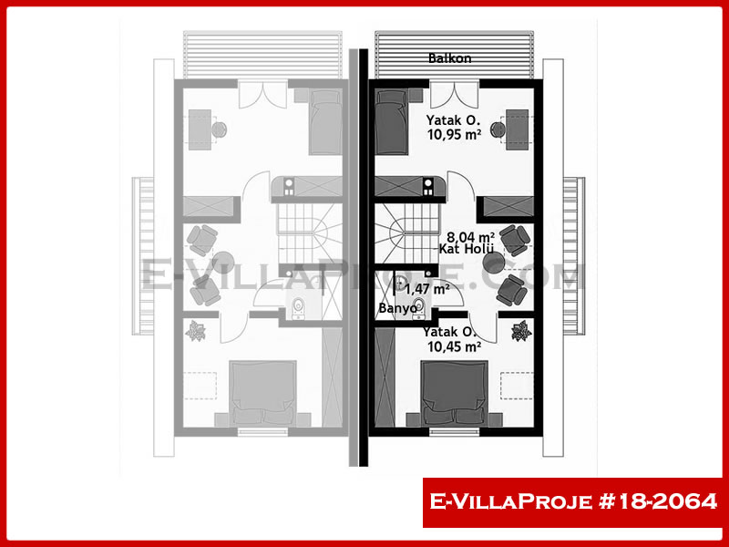 Ev Villa Proje #18 - 2064 Thumbnail 3
