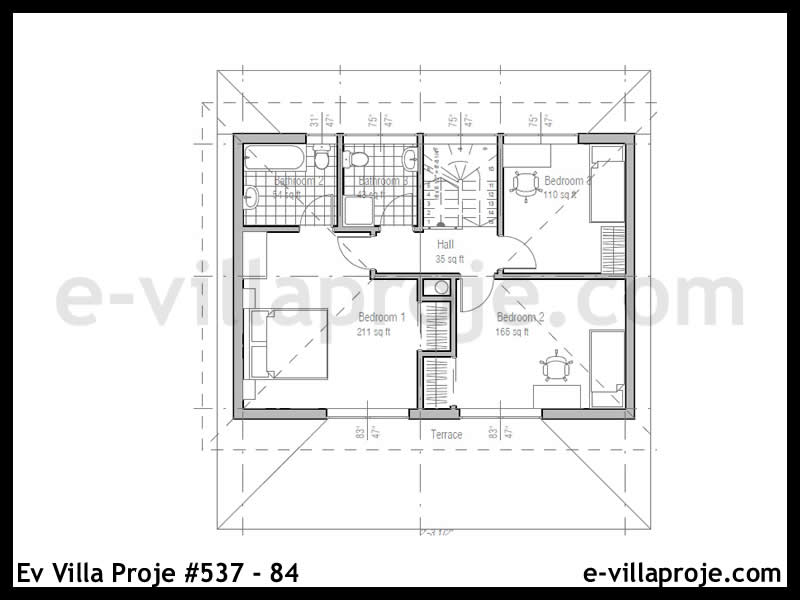 Ev Villa Proje #537 - 84 Thumbnail 3