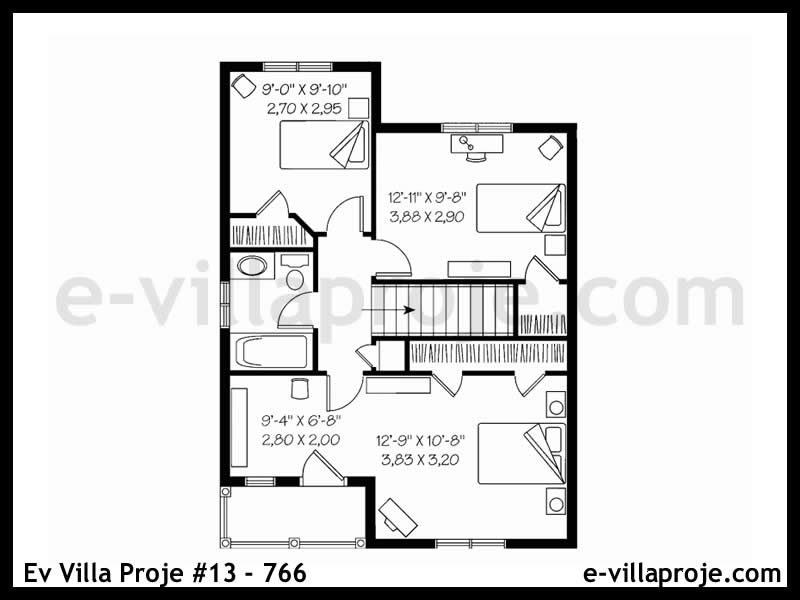 Ev Villa Proje #13 - 766 Thumbnail 3