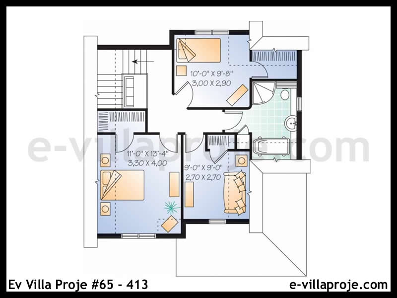 Ev Villa Proje #65 - 413 Thumbnail 3