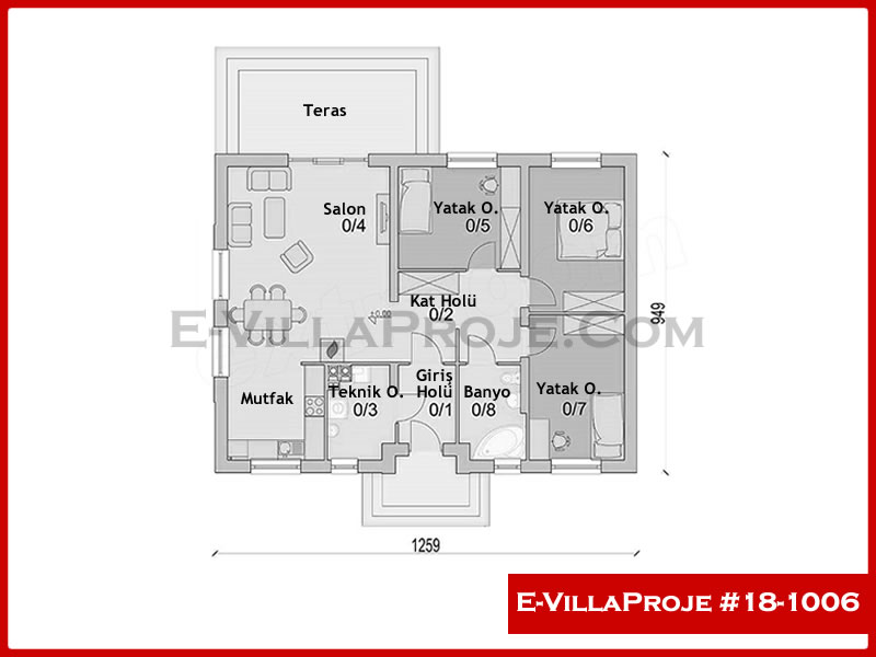 Ev Villa Proje #18 - 1006 Thumbnail 2