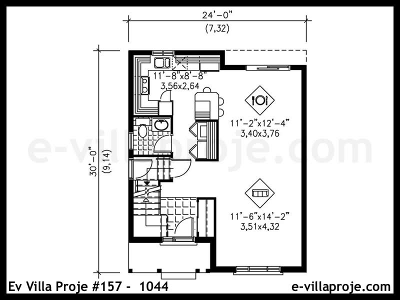Ev Villa Proje #157 - 1044 Thumbnail 2
