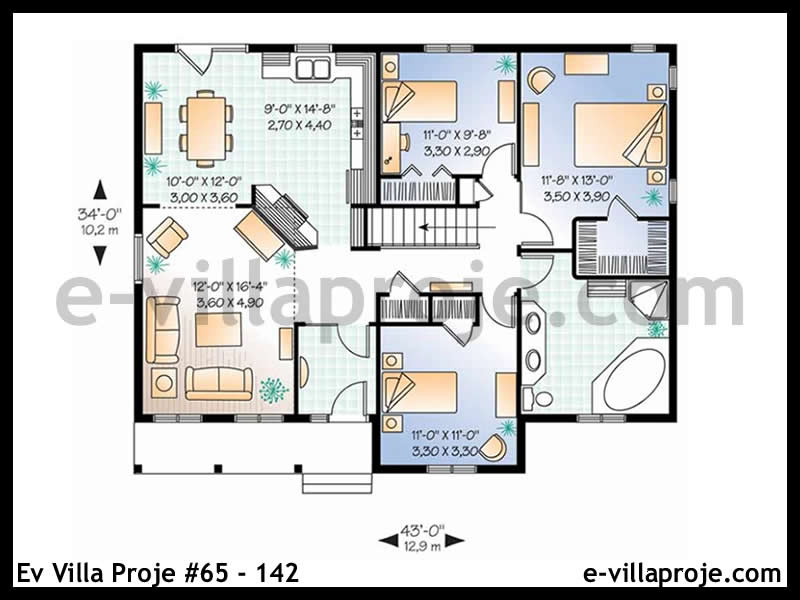 Ev Villa Proje #65 - 142 Thumbnail 2