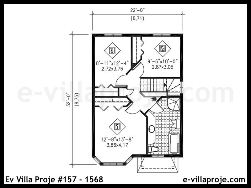 Ev Villa Proje #157 - 1568 Thumbnail 3