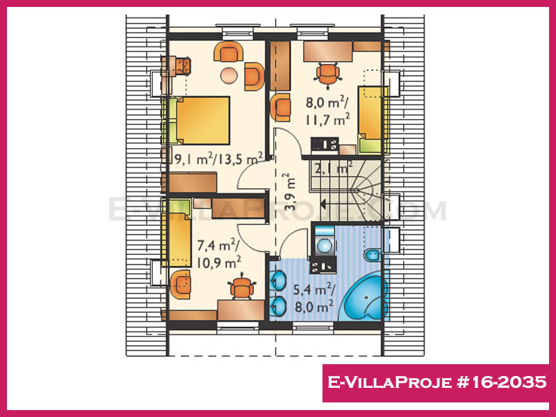 Ev Villa Proje #16 - 2035 Thumbnail 3