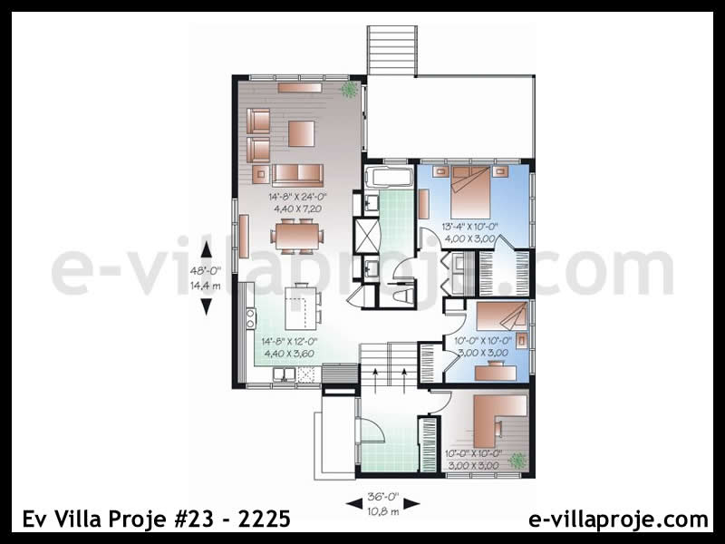 Ev Villa Proje #23 - 2225 Thumbnail 2