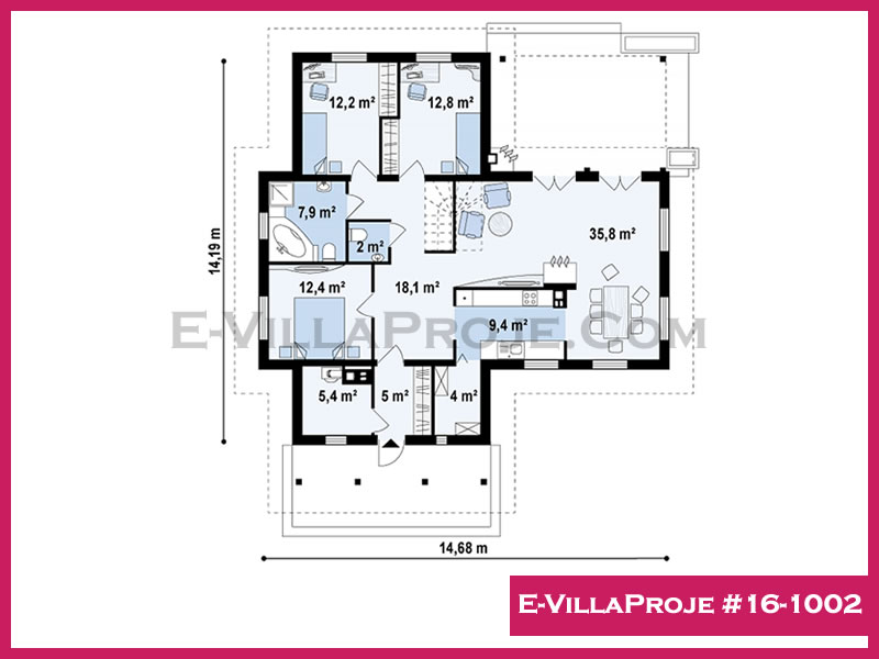 Ev Villa Proje #16 - 1002 Thumbnail 2