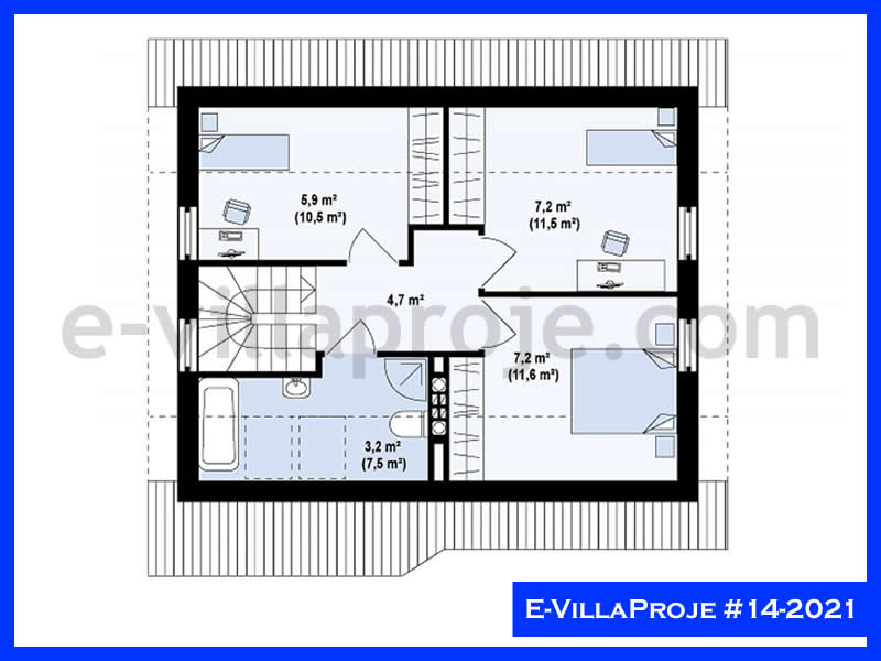 Ev Villa Proje #14 - 2021 Thumbnail 3