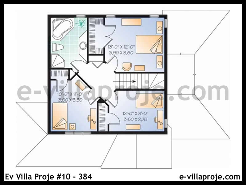 Ev Villa Proje #10 - 384 Thumbnail 3