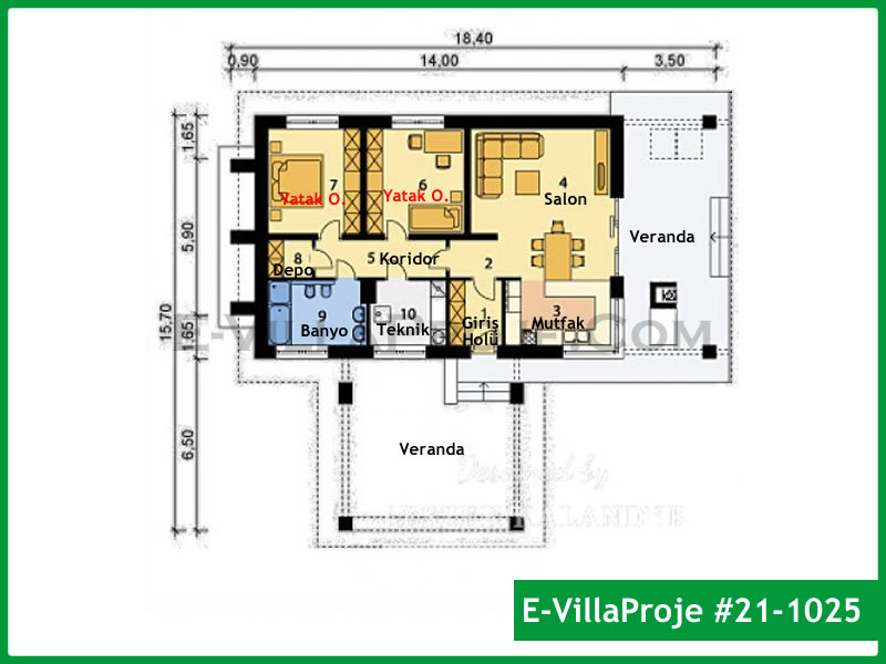 Ev Villa Proje #21 - 1025 Thumbnail 2