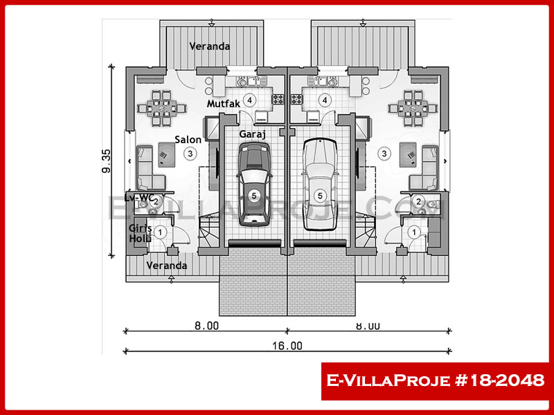 Ev Villa Proje #18 - 2048 Thumbnail 2