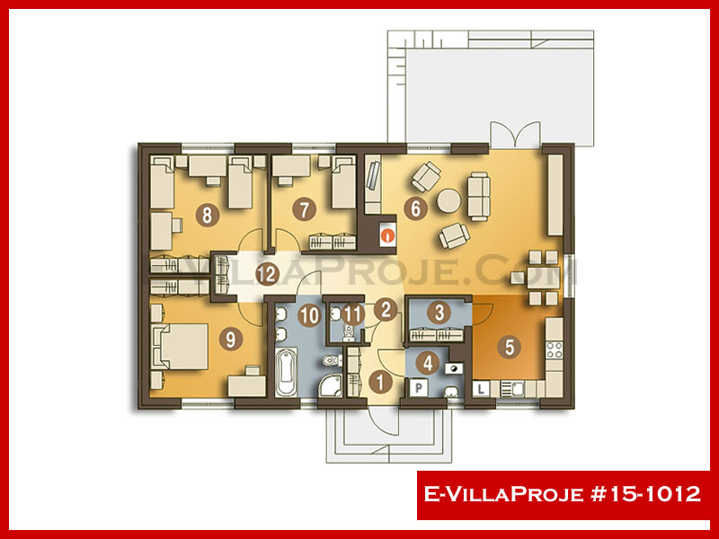 Ev Villa Proje #15 - 1012 Thumbnail 2