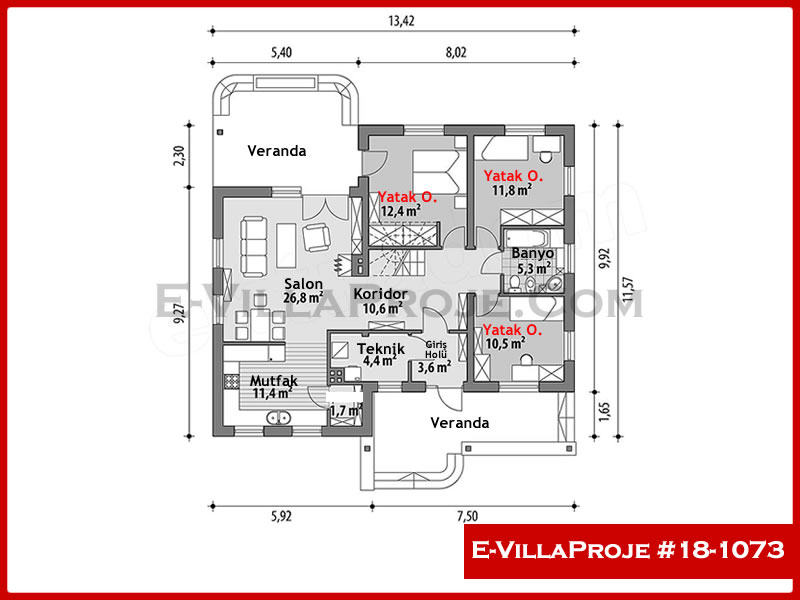 Ev Villa Proje #18 - 1073 Thumbnail 2