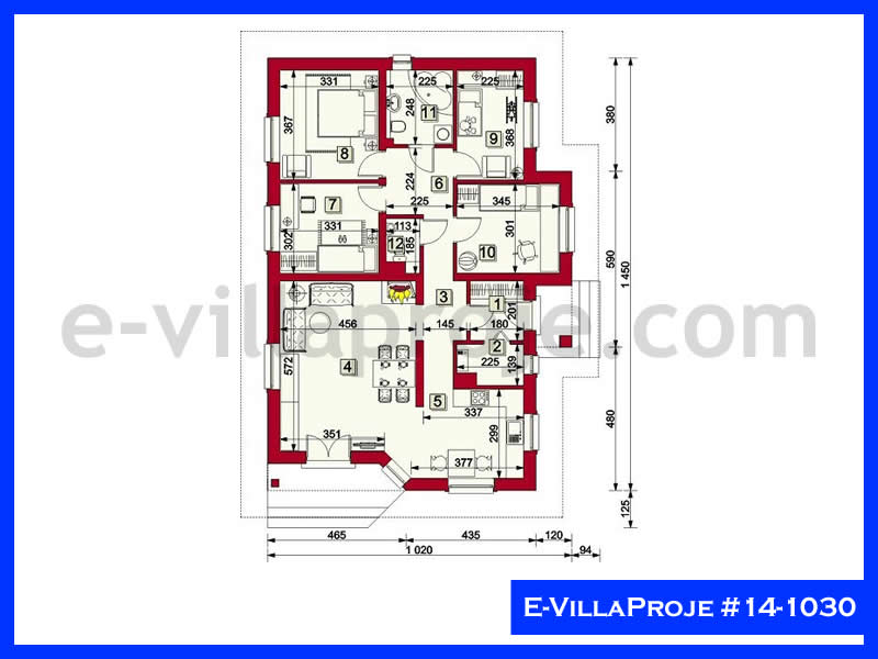 Ev Villa Proje #14 - 1030 Thumbnail 2