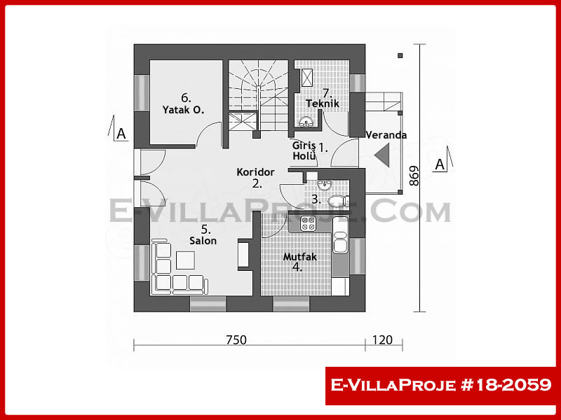 Ev Villa Proje #18 - 2059 Thumbnail 2