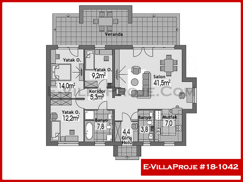 Ev Villa Proje #18 - 1042 Thumbnail 2