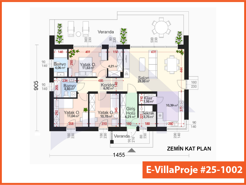 Ev Villa Proje #25 - 1002 Thumbnail 2