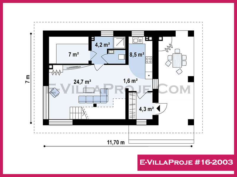 Ev Villa Proje #16 - 2003 Thumbnail 2