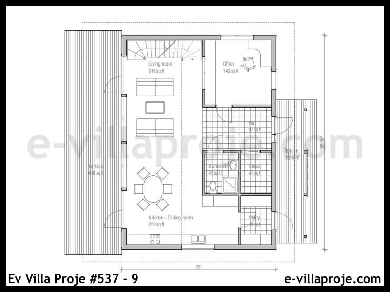 Ev Villa Proje #537 - 9 Thumbnail 2