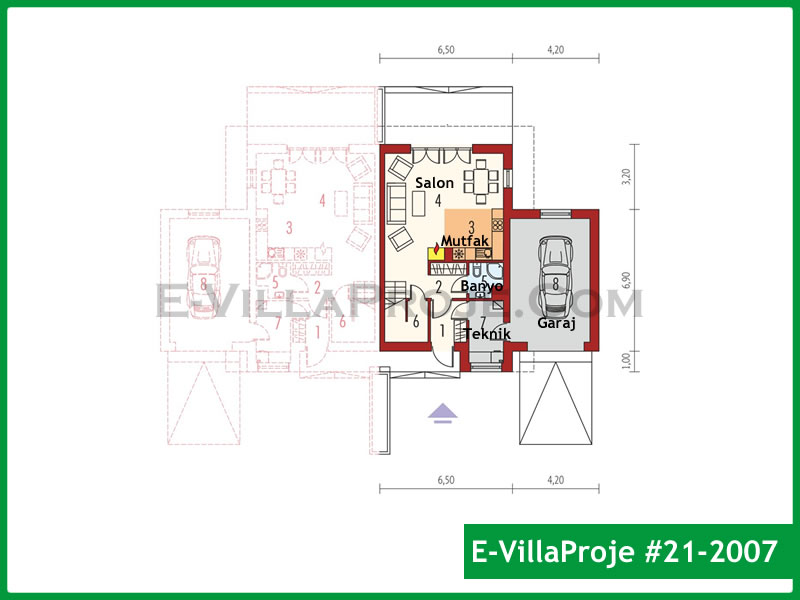 Ev Villa Proje #21 - 2007 Thumbnail 2