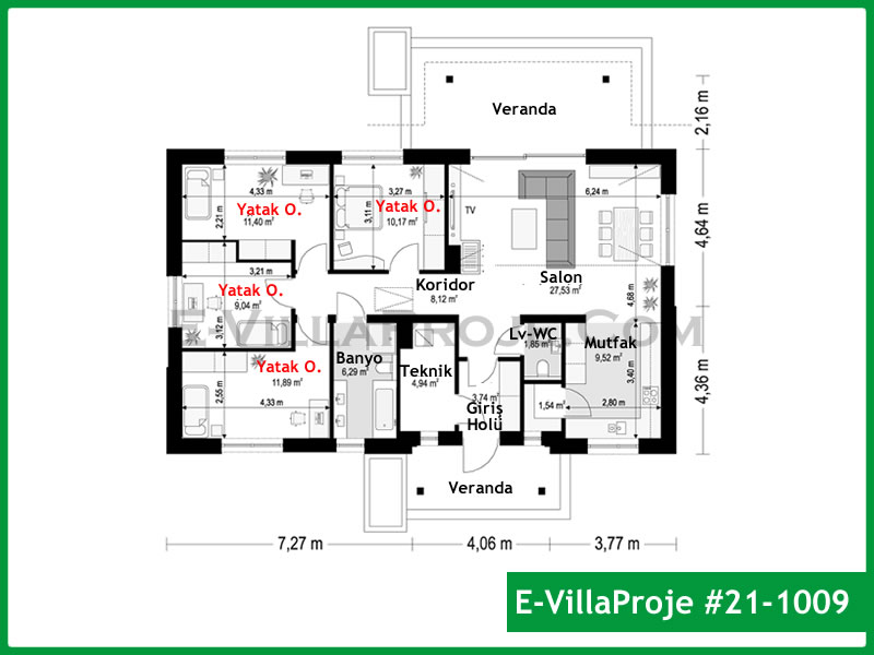 Ev Villa Proje #21 - 1009 Thumbnail 2