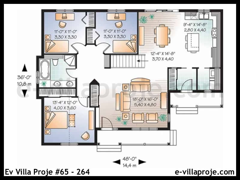 Ev Villa Proje #65 - 264 Thumbnail 2