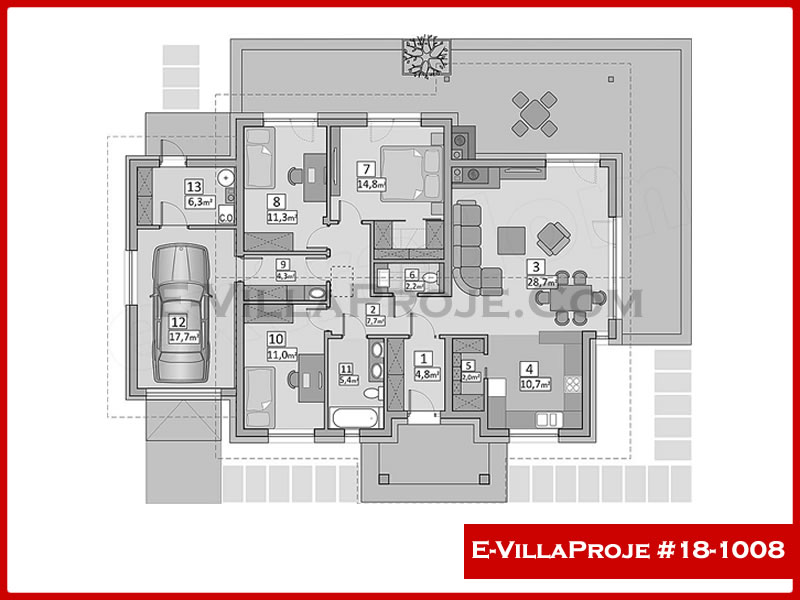 Ev Villa Proje #18 - 1008 Thumbnail 2