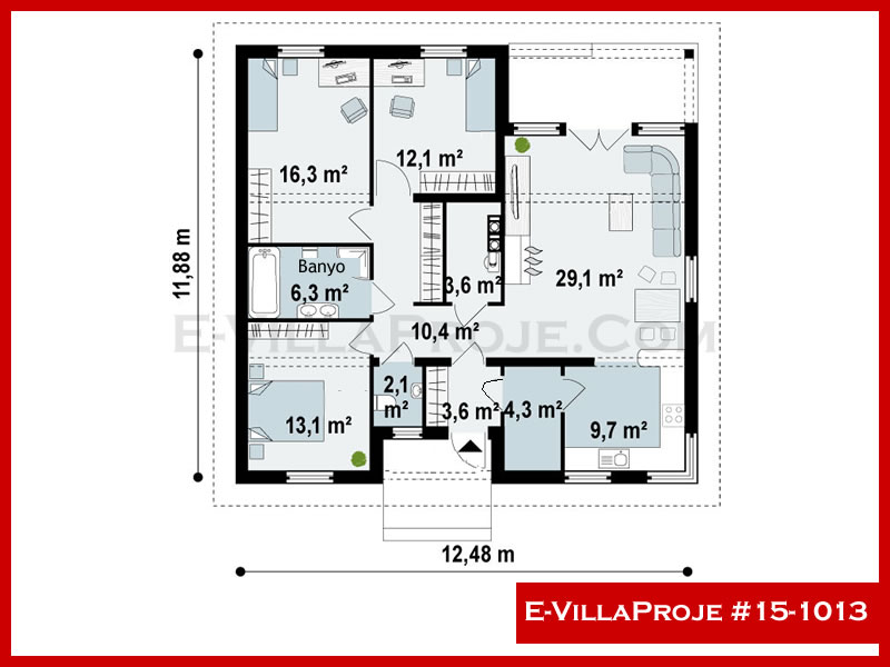 Ev Villa Proje #15 - 1013 Thumbnail 2
