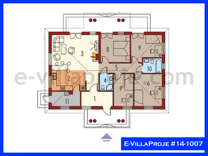 Ev Villa Proje #14 - 1007 Thumbnail 2
