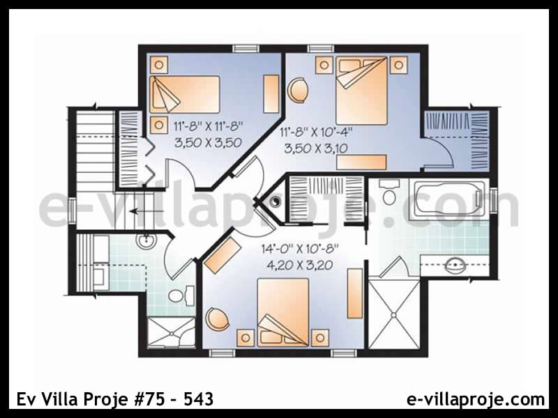 Ev Villa Proje #75 - 543 Thumbnail 3