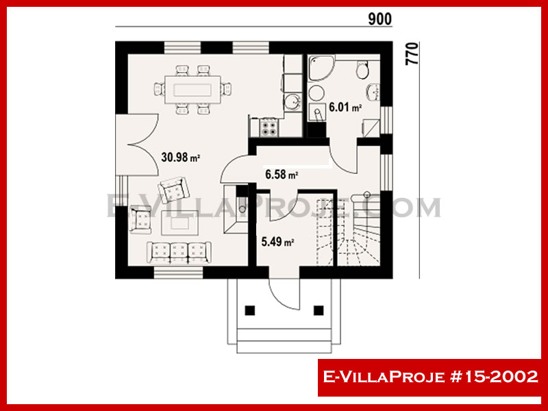 Ev Villa Proje #15 - 2002 Thumbnail 2