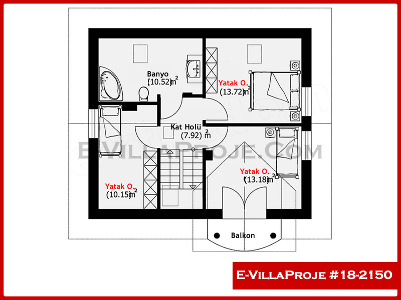 Ev Villa Proje #18 - 2150 Thumbnail 3