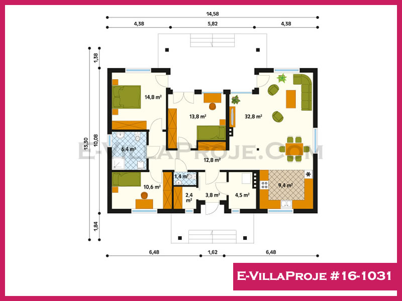 Ev Villa Proje #16 - 1031 Thumbnail 2