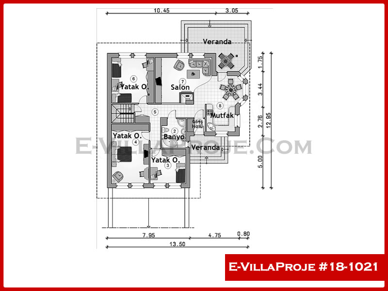 Ev Villa Proje #18 - 1021 Thumbnail 2