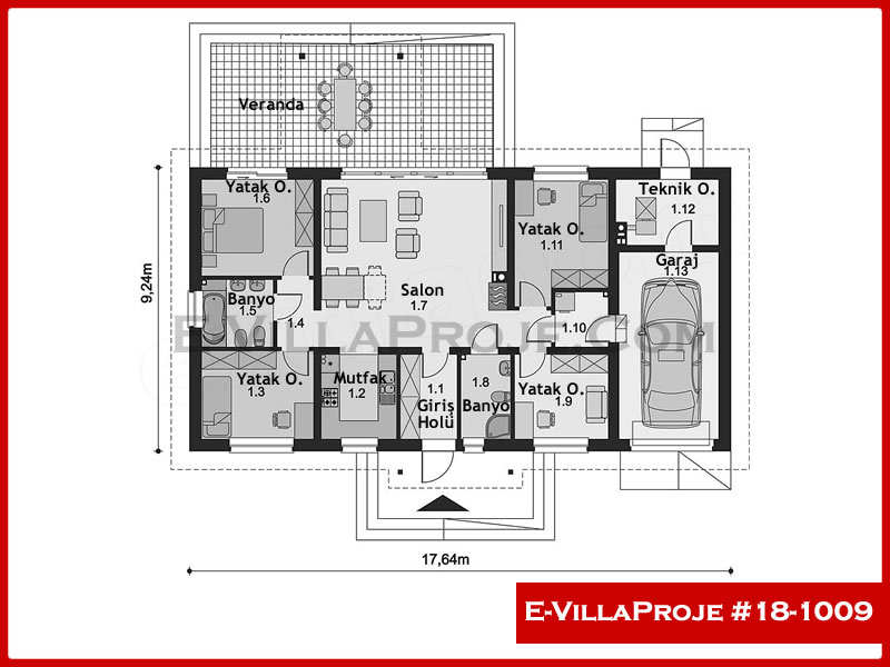 Ev Villa Proje #18 - 1009 Thumbnail 2