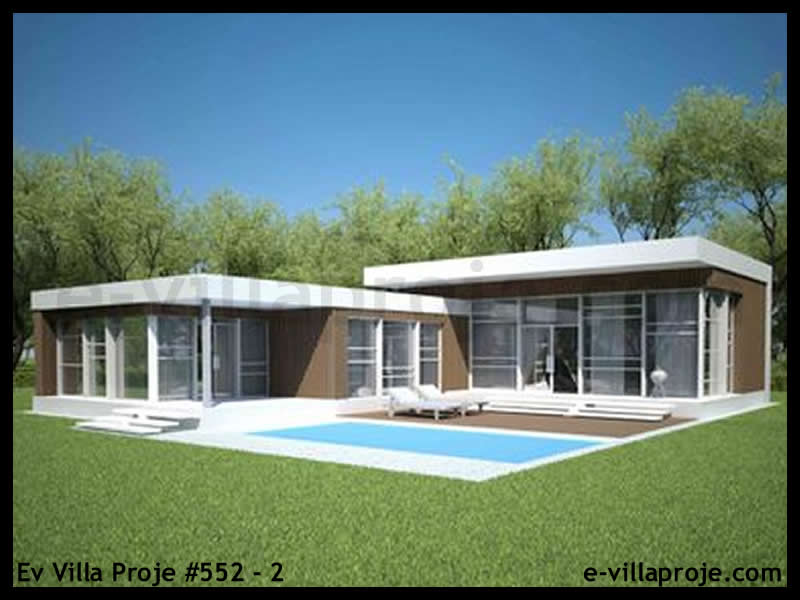 Ev Villa Proje #552 - 2 Ana Görseli