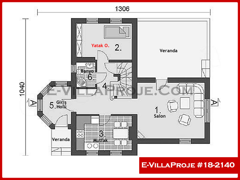 Ev Villa Proje #18 - 2140 Thumbnail 2