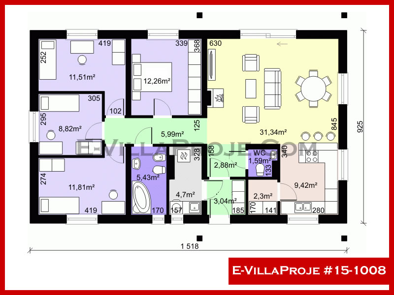 Ev Villa Proje #15 - 1008 Thumbnail 2